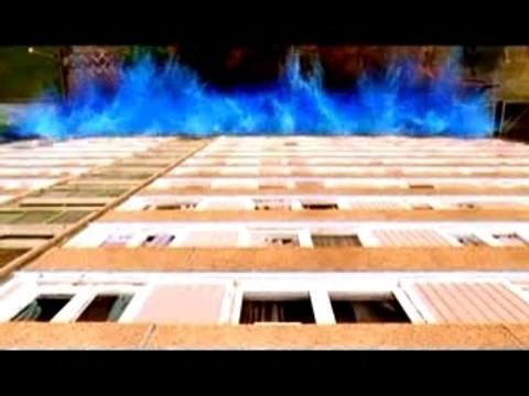 Pub Sony Bravia - Explosions de peinture