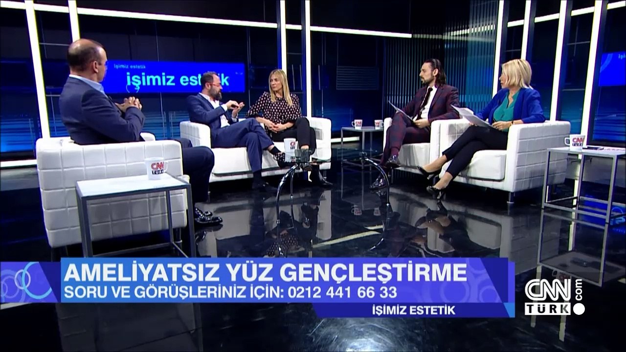 Bülent Tekerekoğlu CNN Türk İşimiz Estetik Tv Programında