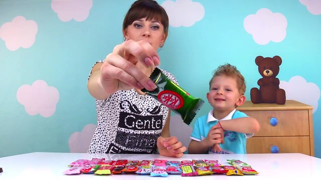 Челлендж посылка с Японии 27 вкусов Кит Кат. Challenge MailBox with Japanese Sweets Kit Kat