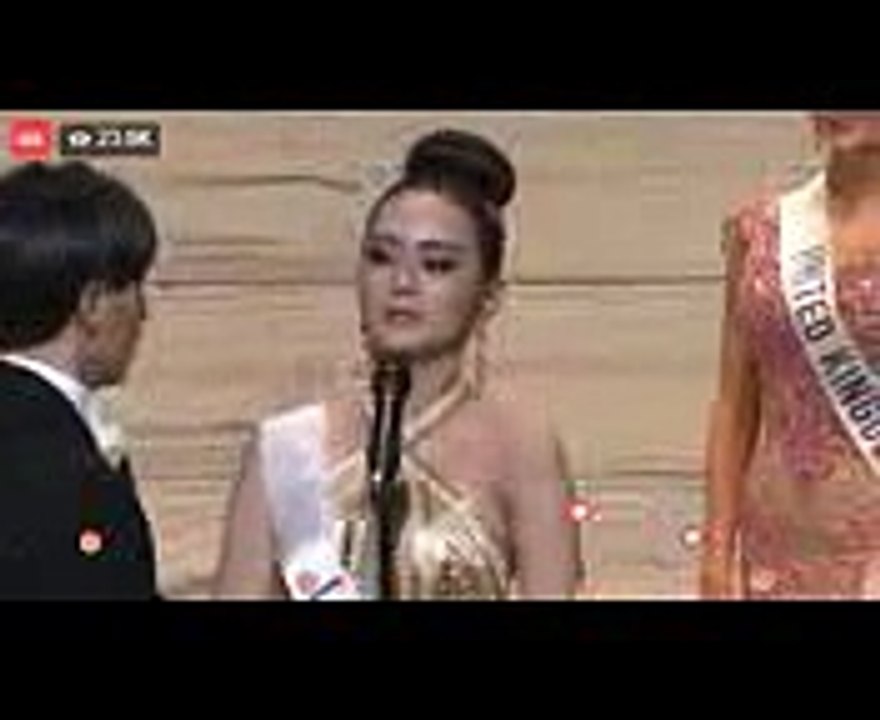 Miss International 2017 - ตัวแทนจากลาว รอบตอบคําถาม Top 8 (2)