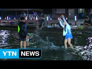 열흘 가까이 열대야 현상...시민들 '뻘뻘' / YTN (Yes! Top News)