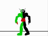 Pivot stickfigure animation Kamen Rider Henshin