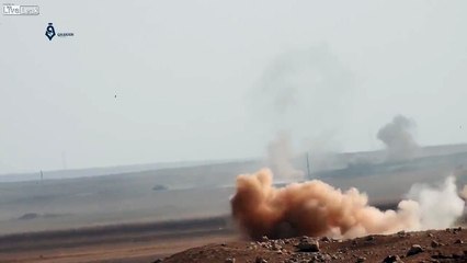 Incoming tank rounds