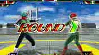 Kamen RiderClimax Heroes Fourze (KR1KR2) vs (Kamen Rider V3) (1)