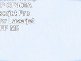 LogicSeek Toner kompatibel zu HP CF400A für HP Laserjet Pro MFP M277dw Laserjet Pro MFP