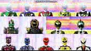 Go onger vs Gekiranger Henshin & Roll Call (1)