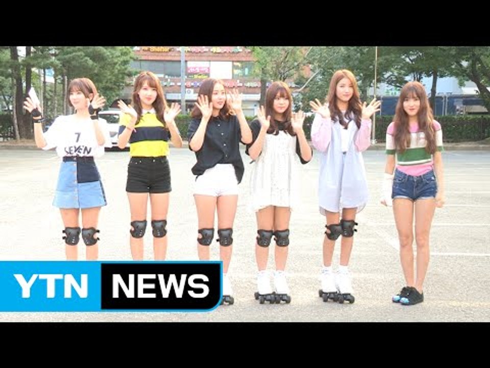 [★영상] '스케이트걸' 여자친구, 출근길을 롤러장으로! (뮤직뱅크 출근길) / YTN (Yes! Top News)