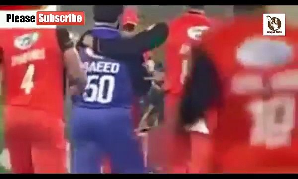 Junaid khan Hit Bouncer to Saeed Ajmal And Broke the Helmat in National T20 Cup - YouTube