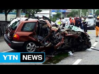 피서길 일가족 삼킨 참변..."급발진 사고와는 달라" / YTN (Yes! Top News)