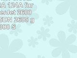 jetType Toner ersetzt HP Q6002A  124A für Color LaserJet 2600N  1600  2605DN  2605