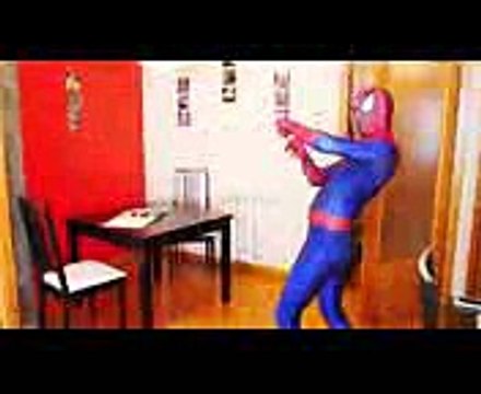 Hoạt Hình Người Nhện - Siêu Nhân Nhện nấu ăn - hoat hinh sieu nhan nhen vui