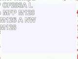 Alphafax Toner kompatibel zu HP CF283A LaserJet Pro MFP M120 M125 RNW M126 A NW M127 M128