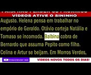 TEMPO DE AMAR QUARTA- FEIRA 15 DE NOVEMBRO 151117 RESUMO O QUE VAI ACONTECER