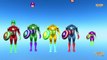 Superheros wrong Head match game finger family nursery rhymes for kids - Superheros Guess the match