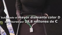Subastado el mayor diamante color D sin fisuras por 28,8 millones de euros
