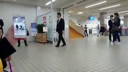 JANG KEUN SUK AT INCHEON AIRPORT ARRİVAL TO KOMATSU AIRPORT JAPAN 15.11.2017