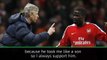 'I always support him' - Eboue backs Wenger at Arsenal