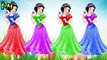 Learn Colors Disney Princess Snow White Wrong Colors Dress The Alphabet Song Nursery Rhymes-sXqt4M6aNXY