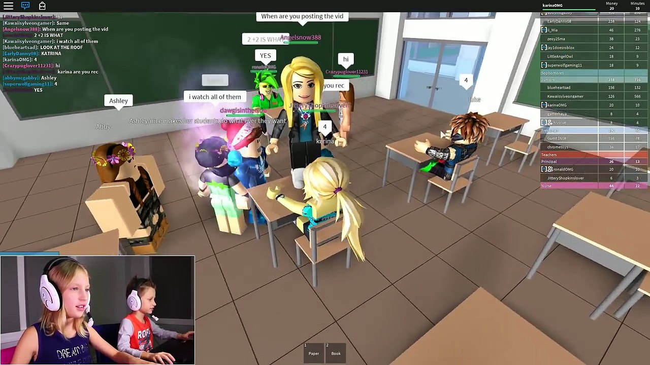 I am NOT Karina / High School Dorm Life with RonaldOMG