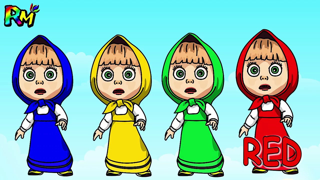 Learn Colors Wrong Makeup Lipstick Colors Masha Colors for kids Johny Johny Yes Papa Nursery Rhymes--3pJCPmXjEk