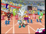 Mario & Sonic at the London new Olympic Games - 100m Sprint (16 Charers)