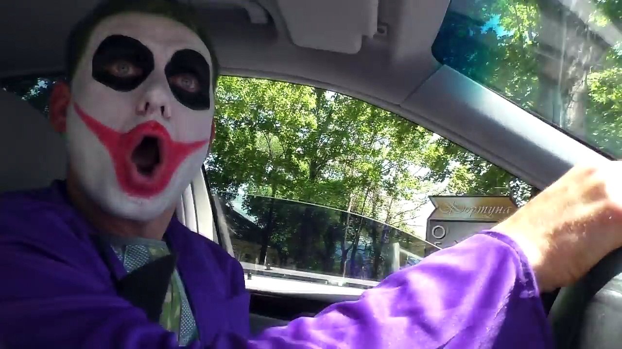 MCDONALDS DRIVE THRU Prank SPIDERMAN HULK JOKER _ Pretend Play _ Real Food _ Kids Fun w_ Happy Meal-YATMDEC3KxU