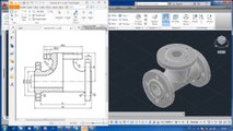 AutoCAD 3D Modeling Piping Compoents Tutorial