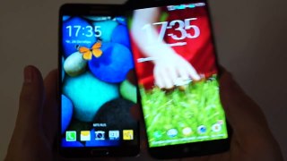 LG G2 vs Galaxy Note 3