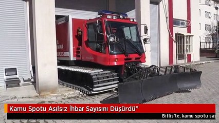 Kamu Spotu Asılsız İhbar Sayısını Düşürdü"