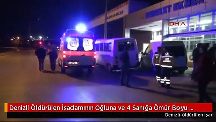 Denizli Öldürülen İşadamının Oğluna ve 4 Sanığa Ömür Boyu Hapis