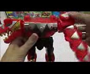 Lắp ráp robot siêu nhân khủng long biến hình