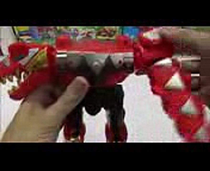 Lắp ráp robot siêu nhân khủng long biến hình