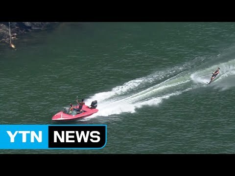 전국이 가마솥...더위 피해 바다로 계곡으로 / YTN (Yes! Top News)