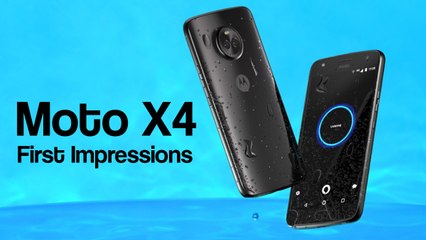 Moto X4 First Impressions