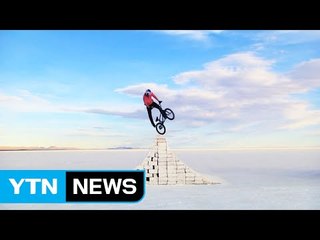 해발 3,600m 소금사막에서 펼쳐진 화려한 묘기 / YTN (Yes! Top News)