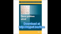 Cheese Problems Solved (Woodhead Publishing Series in Food Science, Technology and Nutrition)