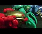 đồ chơi siêu nhân gao động vật nhỏ Power Rangers Wild Force Toys Brinquedos 파워레인저 정글포스 장난감