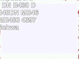 2 Toner kompatibel zu OKI B410 DN B430 DN B20 DN B440DN MB460 L MB470 MB480  43979102