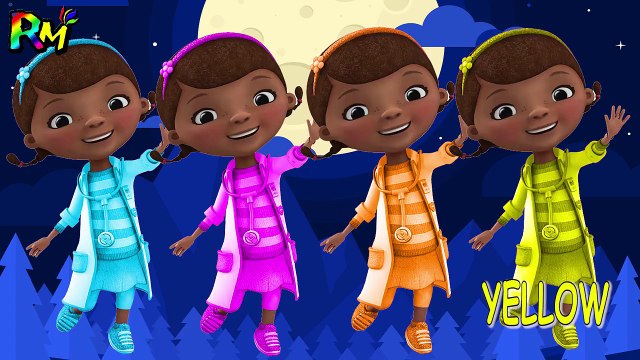 Colors for kids to Learn with Doc McStuffins Wrong Makeup Lipstick The Alphabet Song Nursery Rhymes-GYj1Ij9MCws