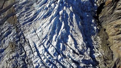 Glaciers heating in France could destroy villages