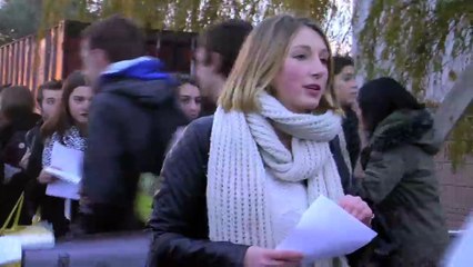 L'interview des lycéens mobilisés.