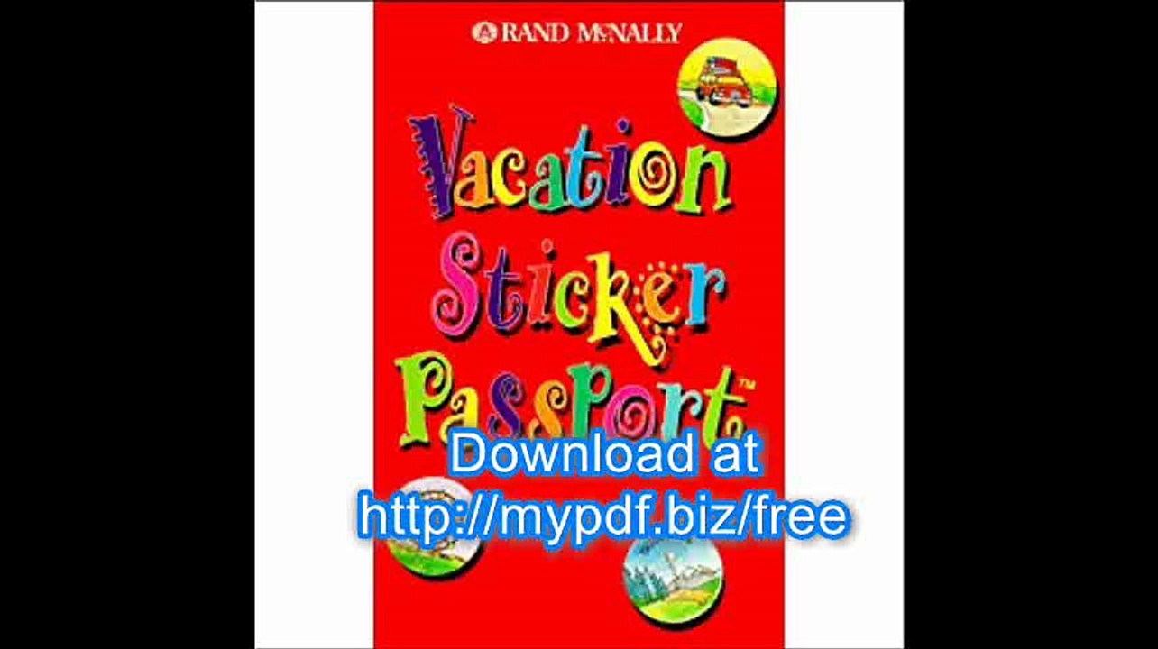Children's Travel - Vacation Sticker Passport with Sticker (Sticker Passports)