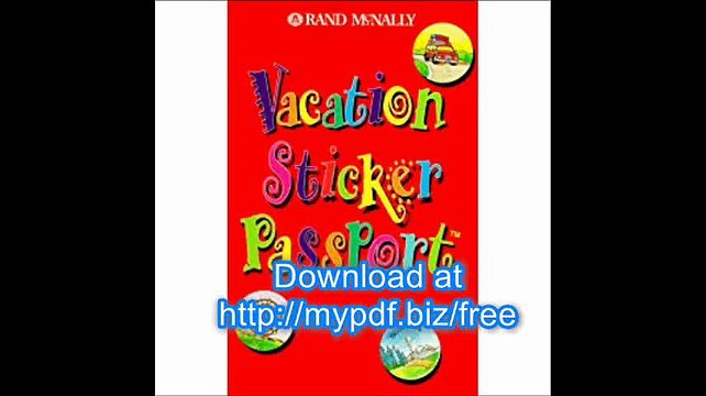 Children's Travel - Vacation Sticker Passport with Sticker (Sticker Passports)