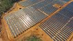 Drone Footage - 950,000 solar panel farm funded by Walmart in Alabama