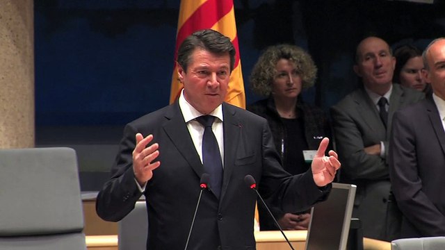 Un extrait du discours prononcé par le président de Région Christian Estrosi.