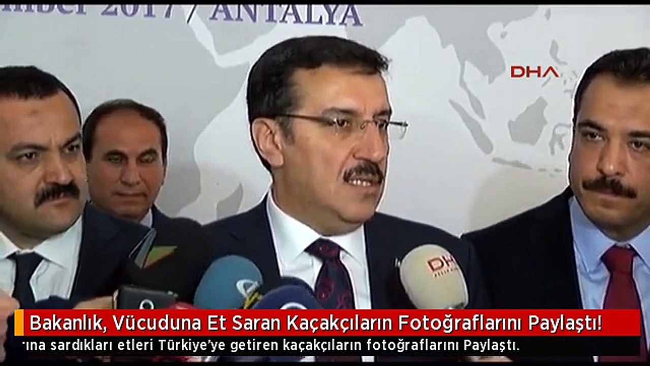 Bakanlık, Vücuduna Et Saran Kaçakçıların Fotoğraflarını Paylaştı!