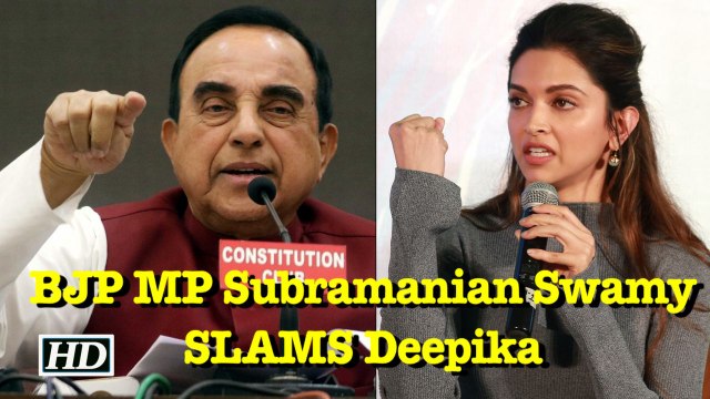 BJP MP Subramanian Swamy SLAMS Deepika | Padmavati