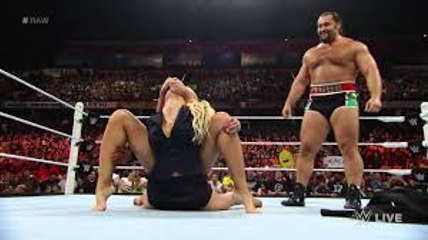 Mark Henry vs. Rusev Raw Aug. 10 2018