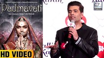 Karan Johar AVOIDS Talking About Sanjay Leela Bhansali's Padmavati