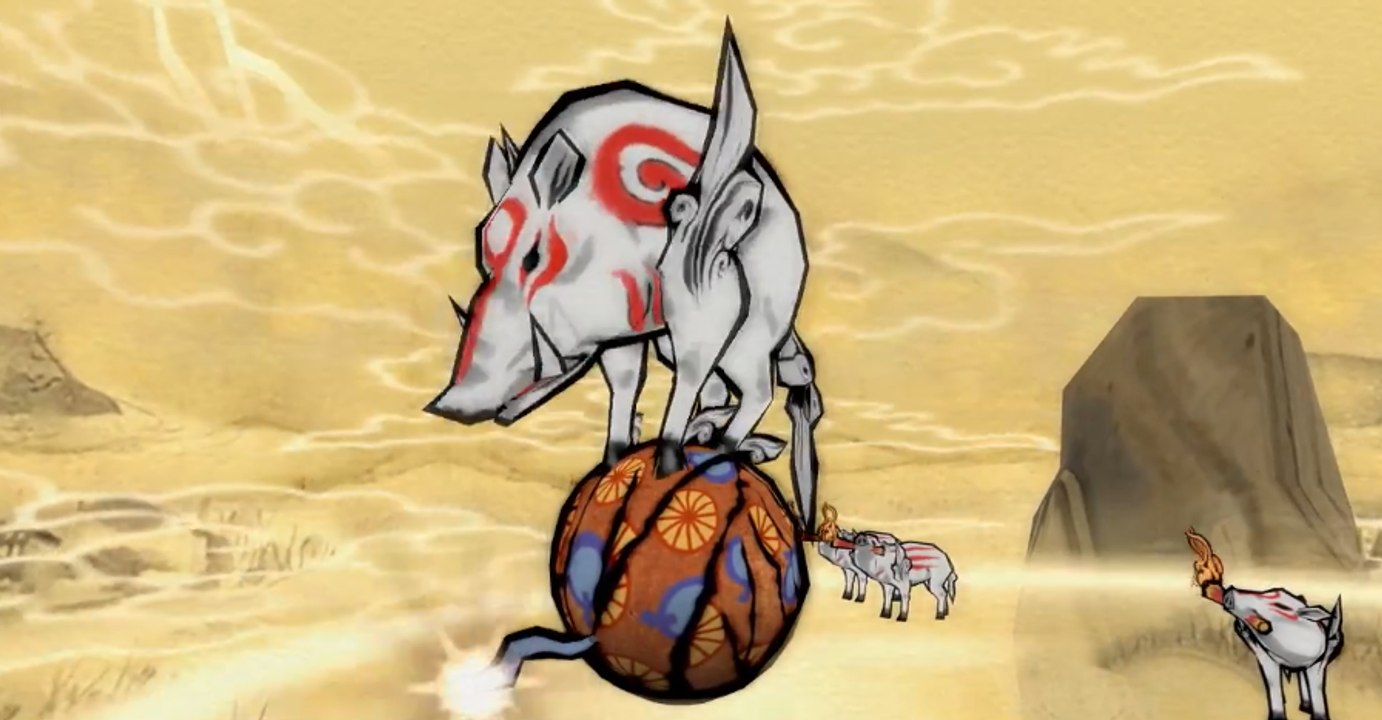 Okami HD para PC, PS4 y Xbox One - Gameplay trá...